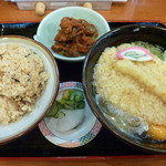 Yahataすしべん - 松茸ご飯セット（税込698円）