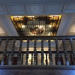 Hotel Villa Soro - ロビーの天井。