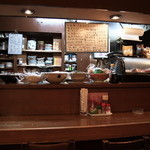 なかみち - カウンター