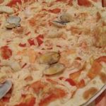 ピッツェリア 薪と石 - 魚介類のピッツア