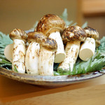 松川 - 【秋】信州産松茸と岩手県産松茸（2015.09.26）