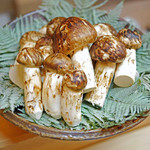 【秋】信州産松茸と岩手県産松茸（2015.09.26）