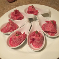 焼肉 銀座コバウ 特別室 - 炙ってパンと食べました