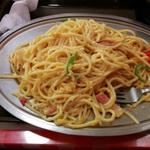 スパゲッティーのパンチョ - ある日の白スパ。いわゆる、なんちゃってカルボナーラ。