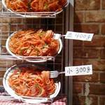 スパゲッティーのパンチョ 池袋店 - 分かり易いディスプレイ