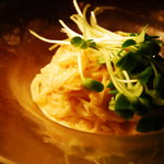 ワイン&カジュアルイタリアン  amaze - 夏限定　　生ウニと妙姜の冷製カッペリーニ