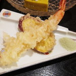 Sushi Katsu - ランチセットの天ぷら