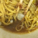 Aburasoba semmonten noodle SPUNKY - 甘めな醤油ダレ。