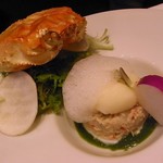 コーダリー - 追加:蟹とカブのタルタル・ソルベ