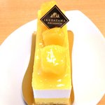 日比谷グリーンサロン - ケーキセット 750円 のマンゴーとココナッツのムース