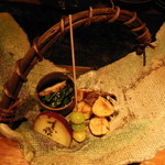 大どころ - 鳴門金時・栗渋皮揚げ・銀杏