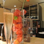 saveur - ２０１５年９月２６日シャンパーニュと店内