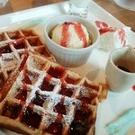 ささふら - シルバーウイーク限定 イチゴワッフル