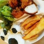 ささふら - お子さまセット 500円 肉球のご飯が可愛い(*≧з≦)