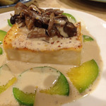 星人の宿 ペンション和田 - 豆腐とズッキーニのクリームソース