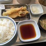 金の天ぷら - ⚫︎天ぷら特上＝７９０円
              ごはん中盛