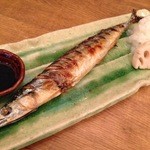 まつぼっくり - H.27.9.19.夜 秋刀魚塩焼き 650円