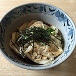 yamamotoudonten - 冷しぶっかけうどんです。