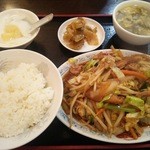 香蘭 - 五目野菜炒めランチ