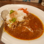 麺恋処 き楽 - 中華そば屋のミニカレー¥180