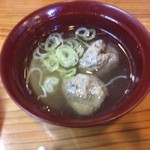 寿ゑ泰鮨のさんまのつみれ汁。