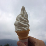 道の駅 朝霧高原 - 牛乳ソフトクリーム