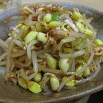 炭火串焼き「昌」 - 大豆もやしナムル(2010年6月)