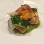 ラ・ブリック - ズッキーニのピューレ