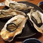 木の芽鮨 - 牡蠣焼き