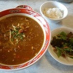 青龍 - 【2015.9.27(日)】カレーラーメンセット880円→500円