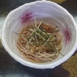 揖斐川丘苑 - なめこ蕎麦.2015