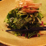 鉄板焼さくら - 出汁サラダ