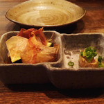 鉄板焼さくら - お通し