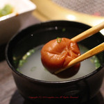 焼肉 銀座コバウ - 牛テールスープに梅干しの構成は抜群