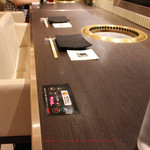 焼肉 銀座コバウ - カウンター席