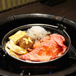 焼肉 銀座コバウ - すきやき