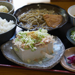 大正庵 - 夙川豆腐定食