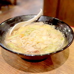 麺屋　がんてつ - 野菜ラーメン (842円) '15 7月中旬