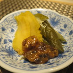 座屋 - 漬物