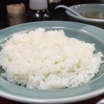 珉亭 - Sep 2015　これで飯少な目、普通盛りは、、笑