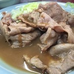 珉亭 - Sep 2015　肉は7〜8切れ、汁だく