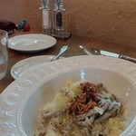 森のアルム - 蕎麦粉のパスタ