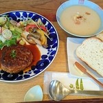 クラタ - 日替わりハンバーグのランチ