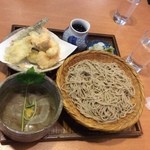 蕎麦 つづら - 天せいろ