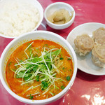 小洞天 - シウマイ+ハーフ担々麺セット ¥1,130