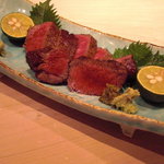 くろぎ - 和牛ヒレ網焼。