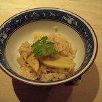 くろぎ - 筍の炊き込みごはん。