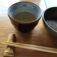 銀座しゃぶ通 マロニエゲート店 - 締めのスープ
