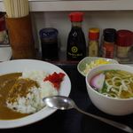 ひょうたんや - 2014年12月撮影。カレーライス定食。