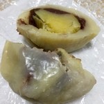 コーヤ万十 - いきなり団子、断面（≧∇≦）